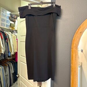 Giani Bini Black- midi dress